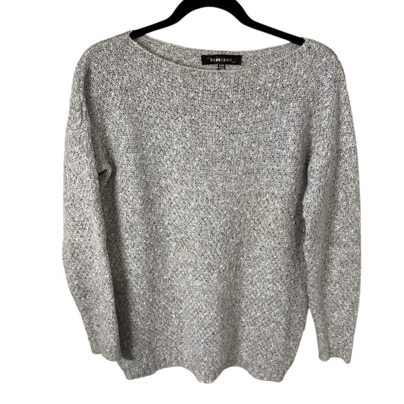 Reberry grey boat-neck sweater - Size Small - Picture 1 of 8